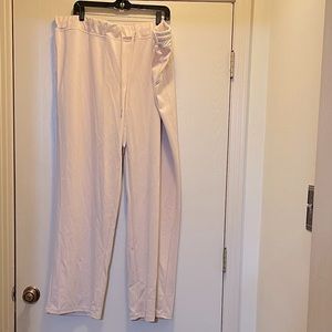 Athleisure Pants Poly Knit Pale Pink Size 3X (Matching top separate)